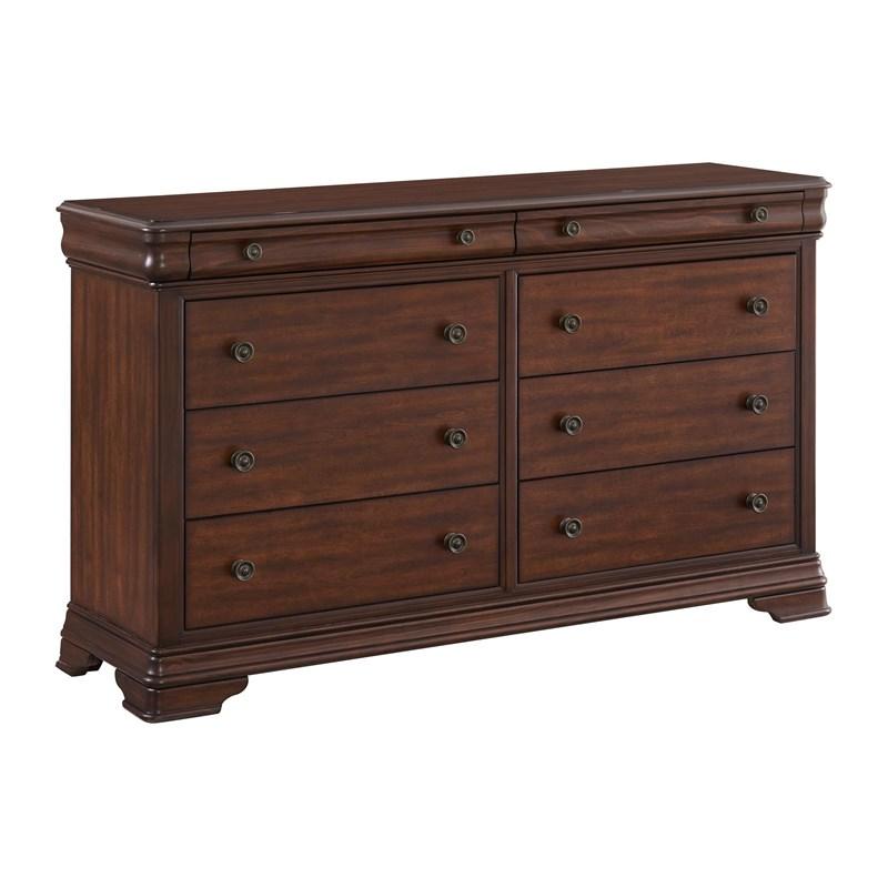 Elements International Phillipe B-5210-5-DR 8-Drawer Dresser