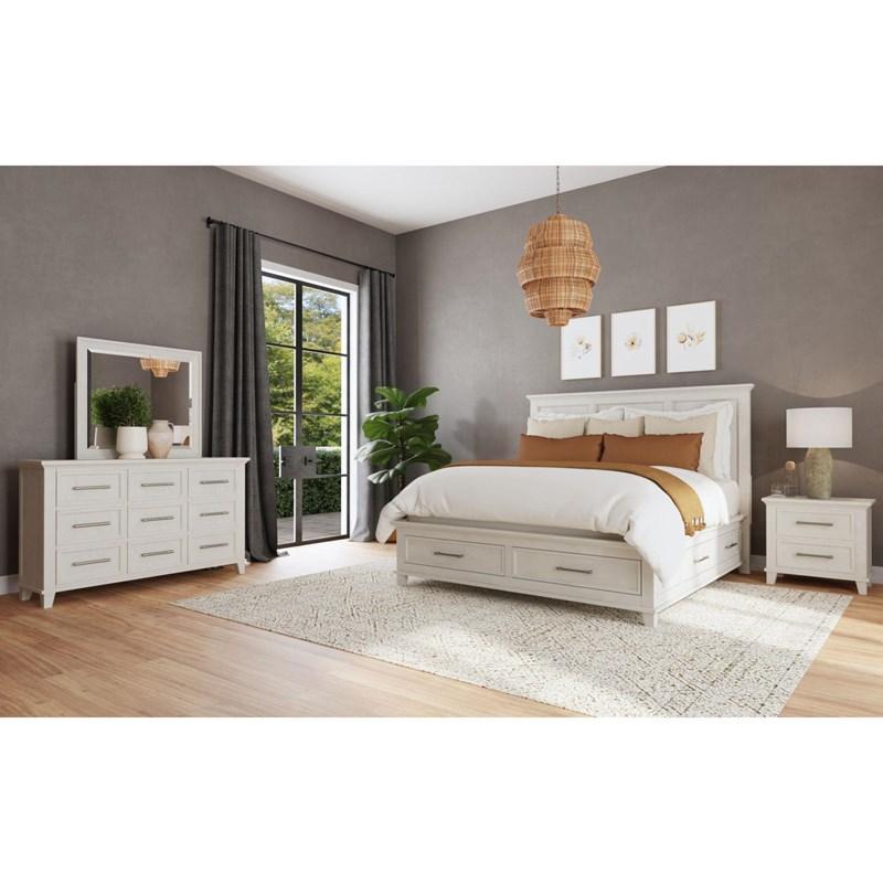 Large Picture of Elements International Canterbury B-13030-7-DR 9-Drawer Dresser