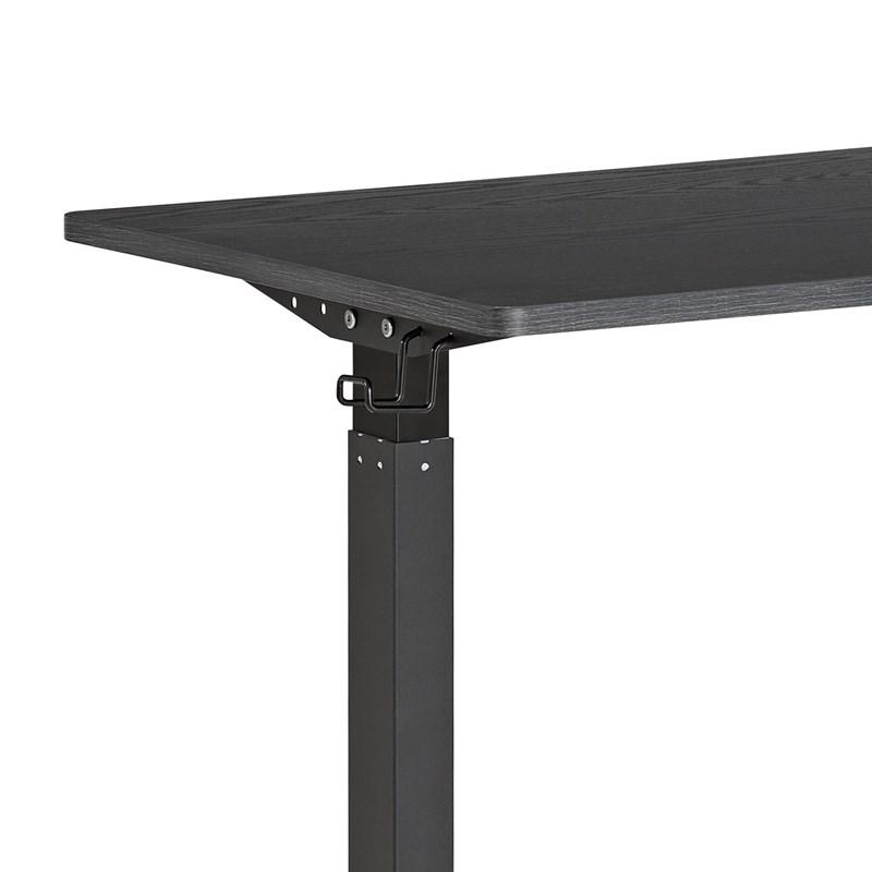 Large Picture of Elements International Oakland H-14280-8-DKE Adjustable Desk