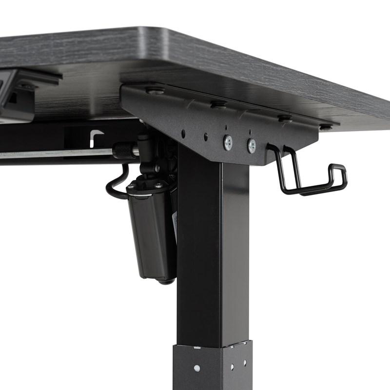 Large Picture of Elements International Oakland H-14280-8-DKE Adjustable Desk