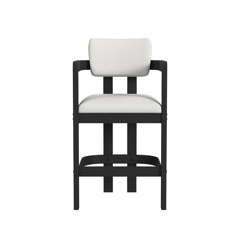 Large Picture of Elements International Portland D-1710-8-BST3 Arm Barstool