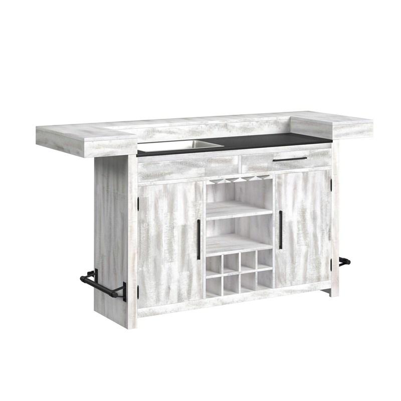 Elements International Rogen Rustic DA-12850-7-BT Bar Table