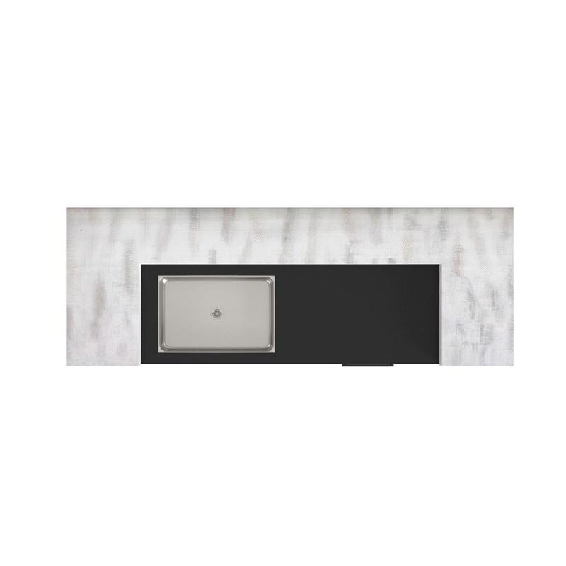 Large Picture of Elements International Rogen Rustic DA-12850-7-BT Bar Table