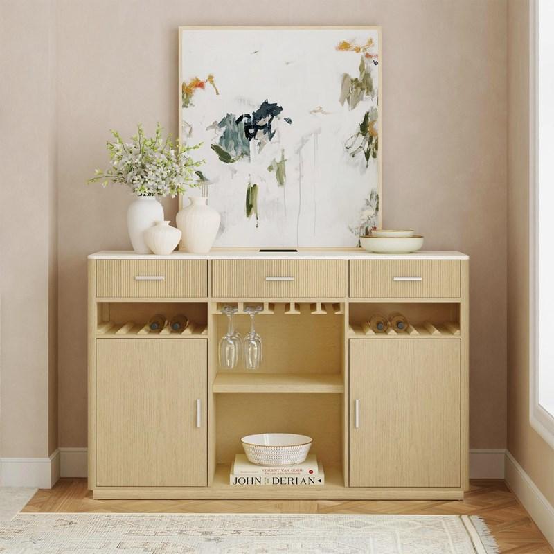Large Picture of Elements International Cambrie DA-18010-6-BF Buffet
