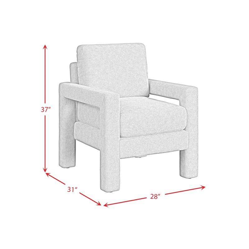 Large Picture of Elements International Zoey U-15200-11170-100 Chair