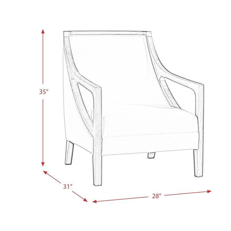 Large Picture of Elements International Hopkins UHK526101 Chair
