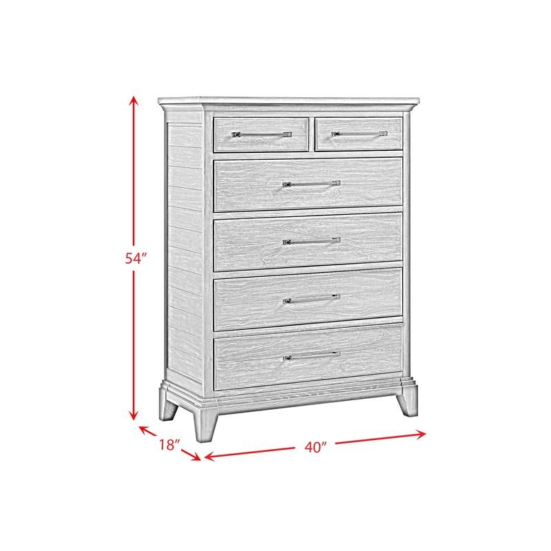 Large Picture of Elements International Montrose B-16670-5-CH Chest