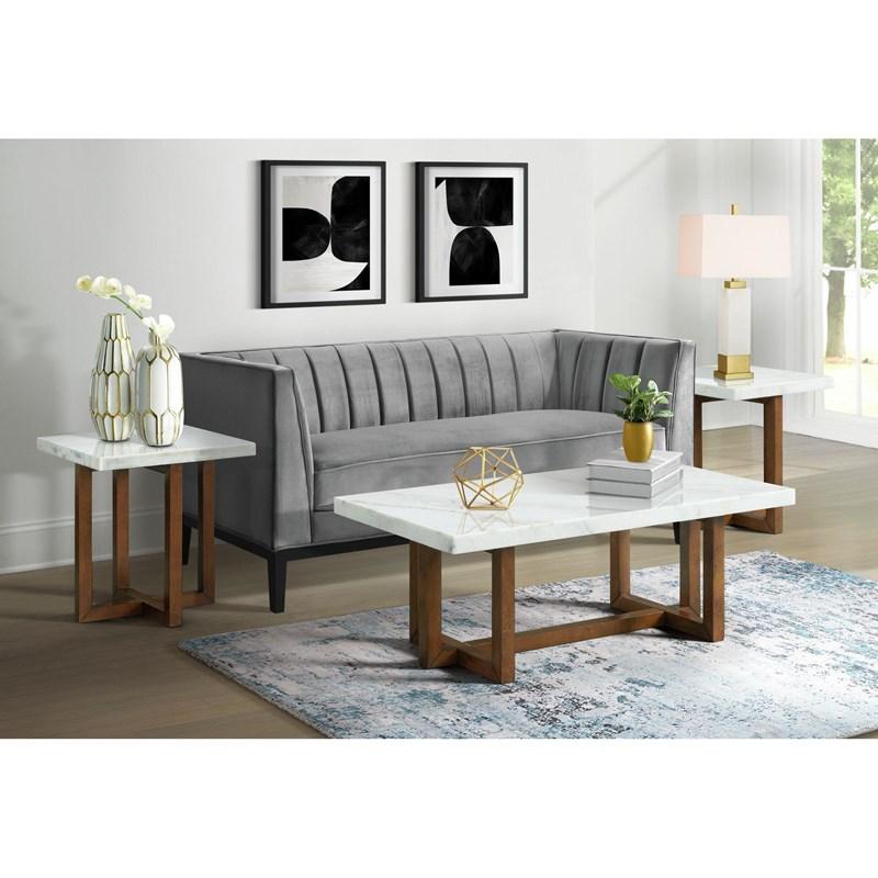 Large Picture of Elements International Morris CTMS100CTE Coffee Table
