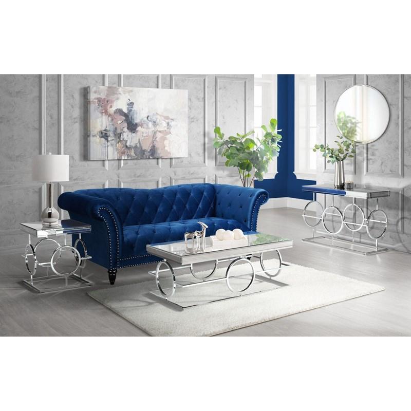 Large Picture of Elements International Pearl CTPL100CT Coffee Table