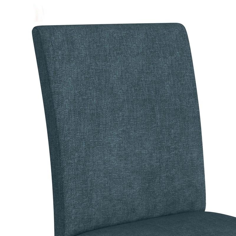 Large Picture of Elements International Santa Barbara D-16550-5-SCB Dining Side Chair