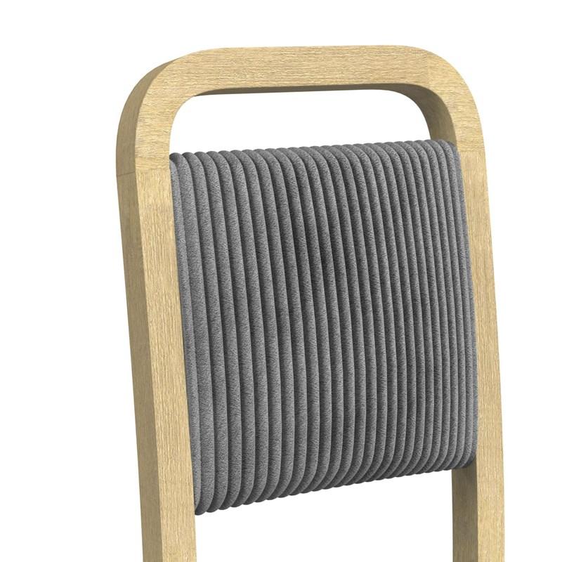 Large Picture of Elements International Ridgemont D-14440-6-SC Dining Side Chair