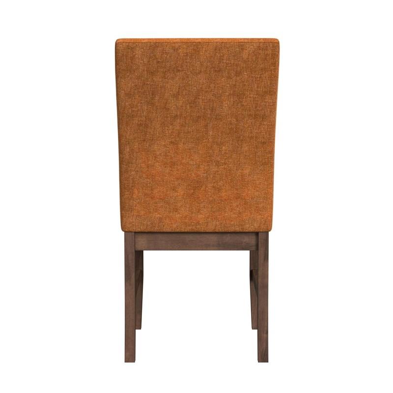 Large Picture of Elements International Santa Barbara D-16550-5-SCR Dining Side Chair