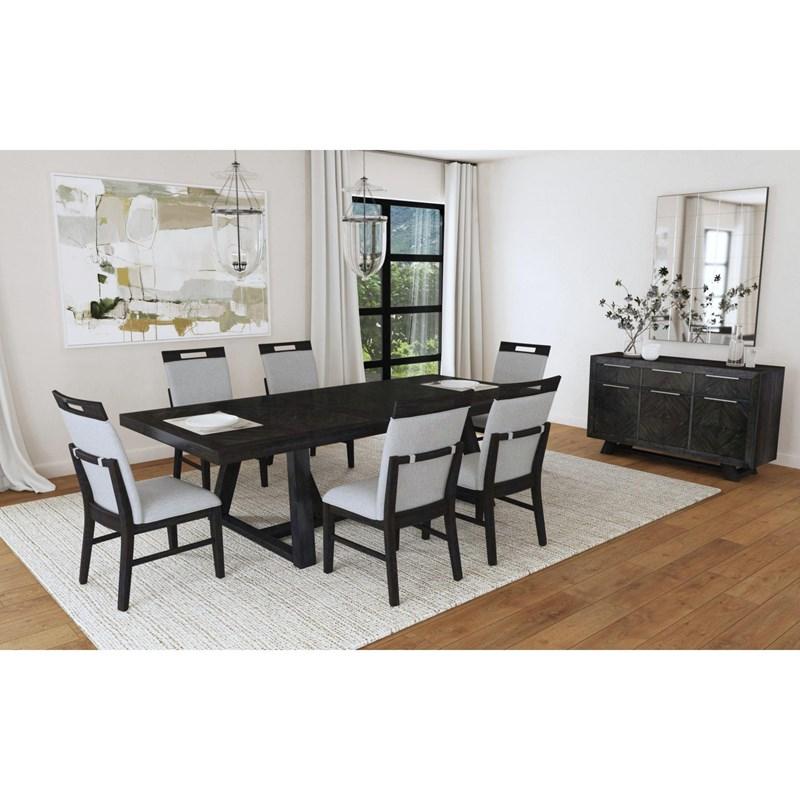Large Picture of Elements International Transcend D-12980-3-DT Dining Table