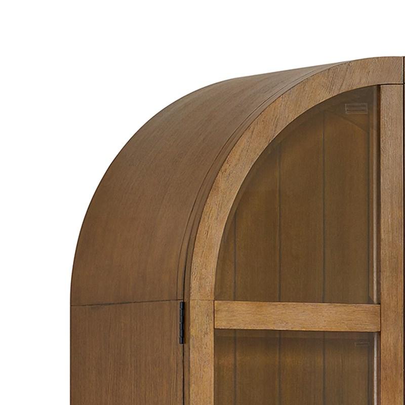Large Picture of Elements International Portico H-15970-6-BC2 Display Cabinet