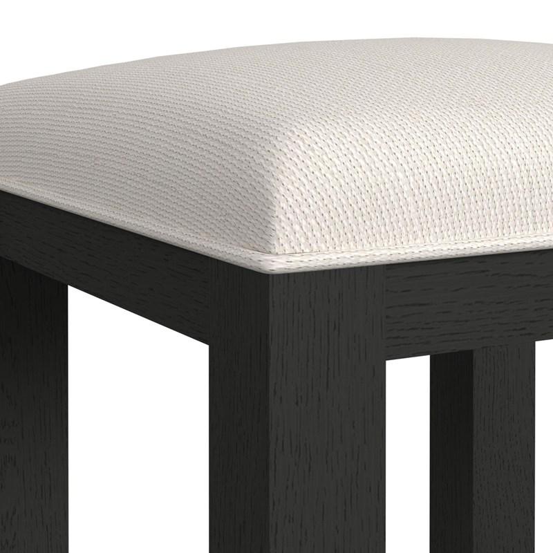 Large Picture of Elements International Ridgemont V-14440-8W-DST Dressing Stool
