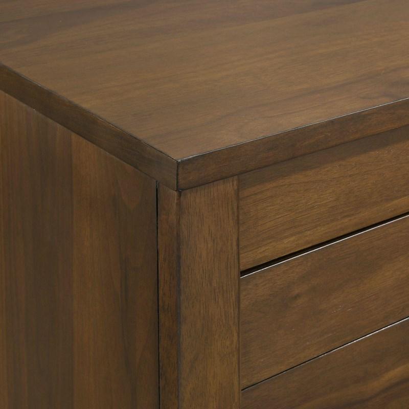 Large Picture of Elements International Malibu V-4650-5-VN Dressing Table