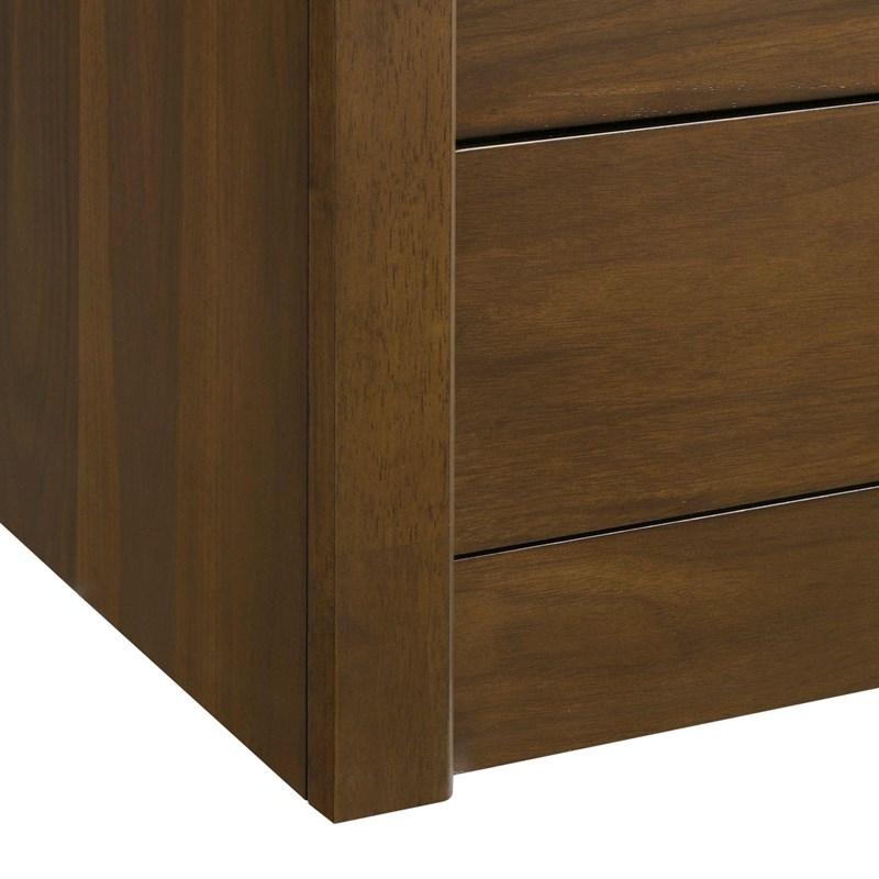 Large Picture of Elements International Malibu V-4650-5-VN Dressing Table