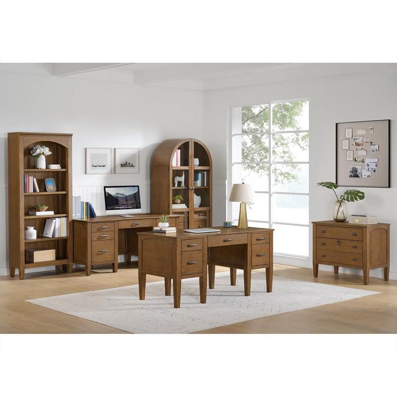 Large Picture of Elements International Portico H-15970-6-FC File Cabinet