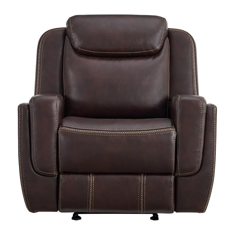 Large Picture of Elements International Panther U-11580-10740-107 Glider Motion Recliner
