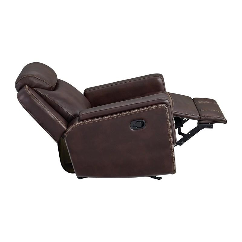 Large Picture of Elements International Panther U-11580-10740-107 Glider Motion Recliner