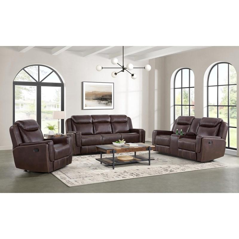 Large Picture of Elements International Panther U-11580-10740-107 Glider Motion Recliner