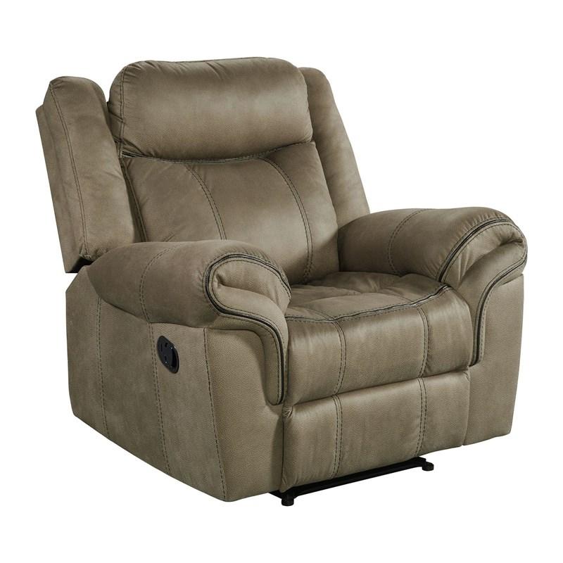 Elements International Sorrento 59928-095-2X Glider Recliner
