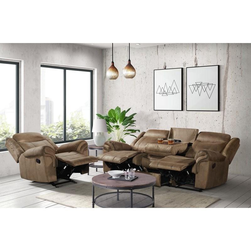 Large Picture of Elements International Sorrento 59928-095-2X Glider Recliner