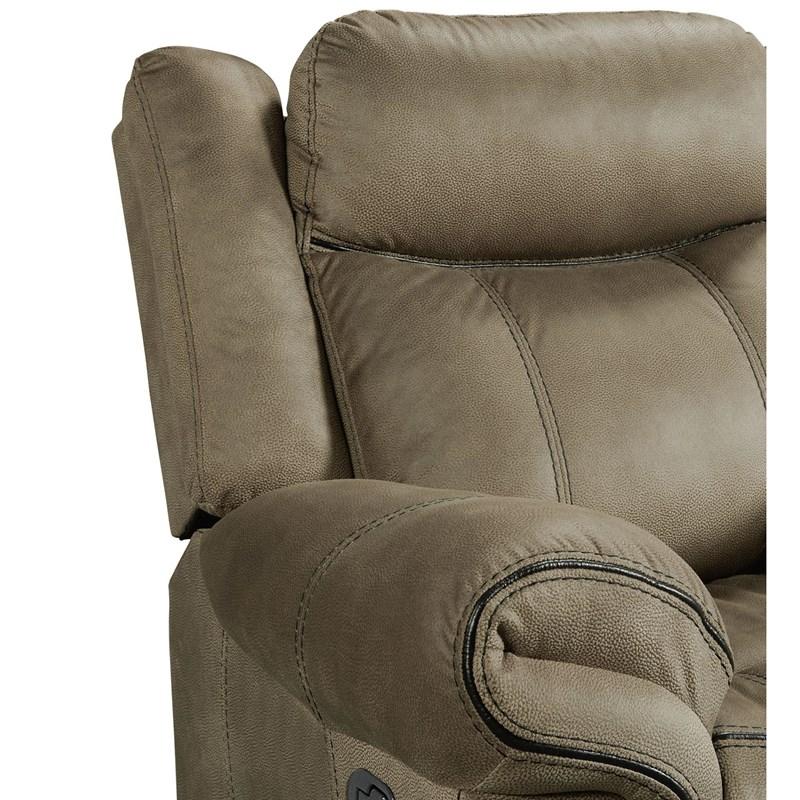 Large Picture of Elements International Sorrento 59928-095-2X Glider Recliner