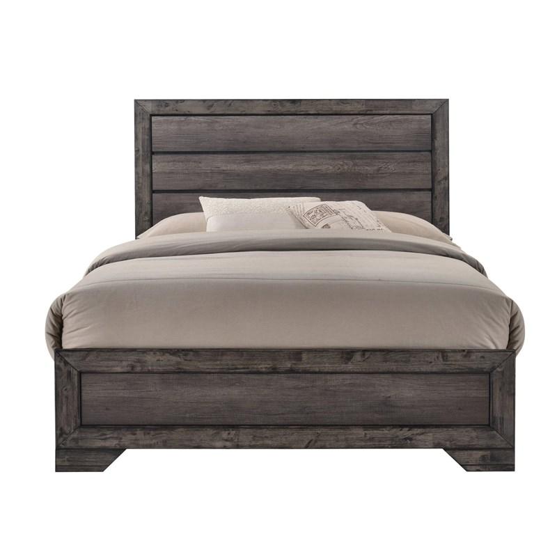 Large Picture of Elements International Nathan NH100KB King Bed