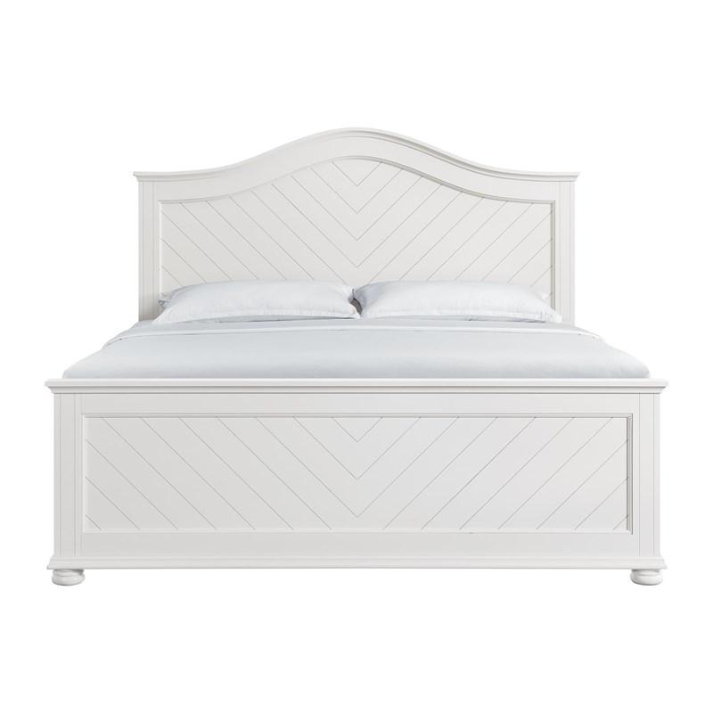 Large Picture of Elements International Kona B-9340-7-KB King Panel Bed