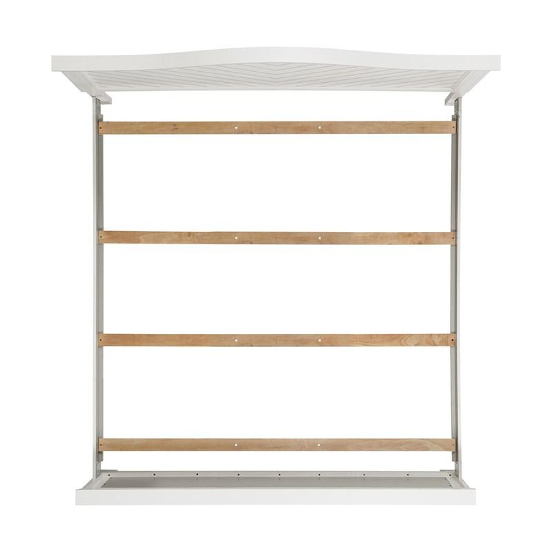 Large Picture of Elements International Kona B-9340-7-KB King Panel Bed