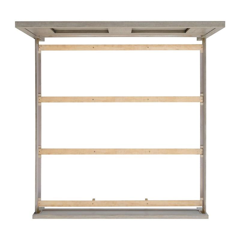 Large Picture of Elements International Kelis B-9770-3-KBL King Panel Bed