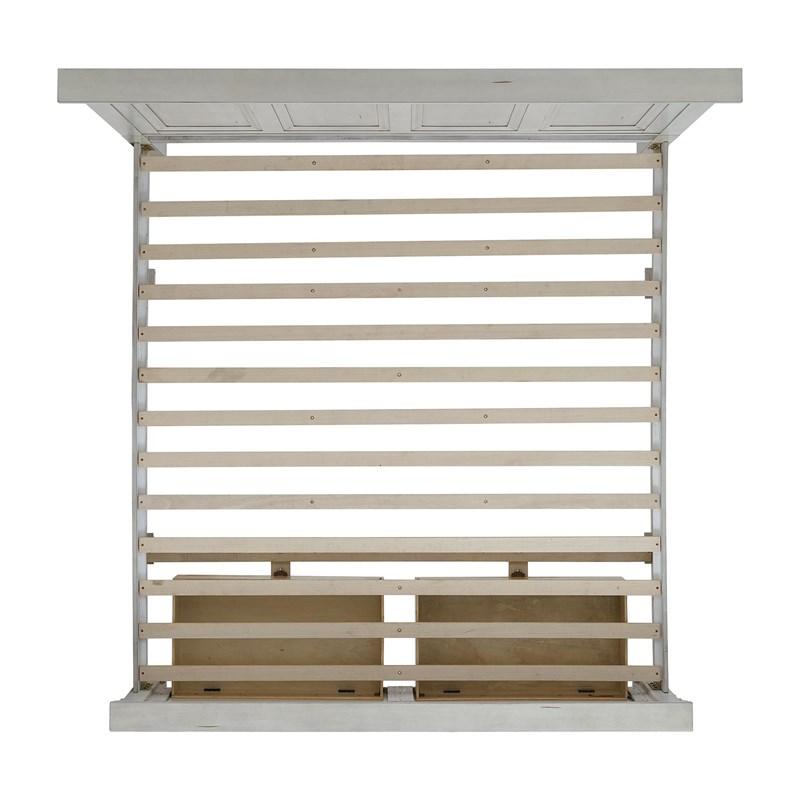 Large Picture of Elements International McCoy B-10530-7-KSB King Storage Bed