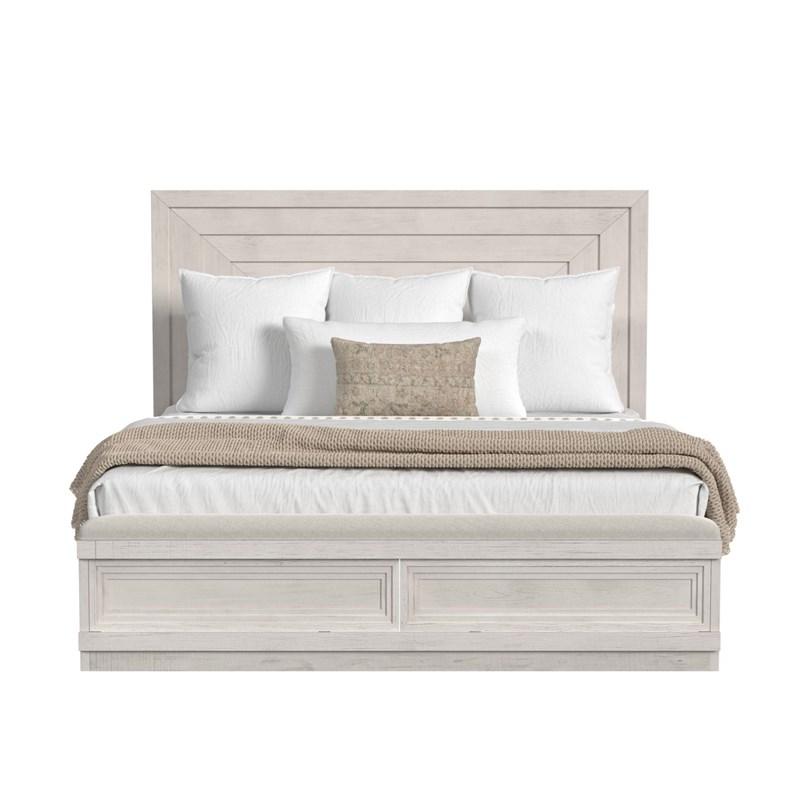 Large Picture of Elements International Avalanche B-11600-7-KSB King Storage Bed