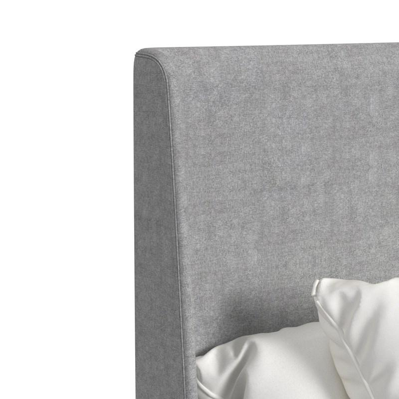Large Picture of Elements International Westland B-13000-6-KUB King Upholstered Bed