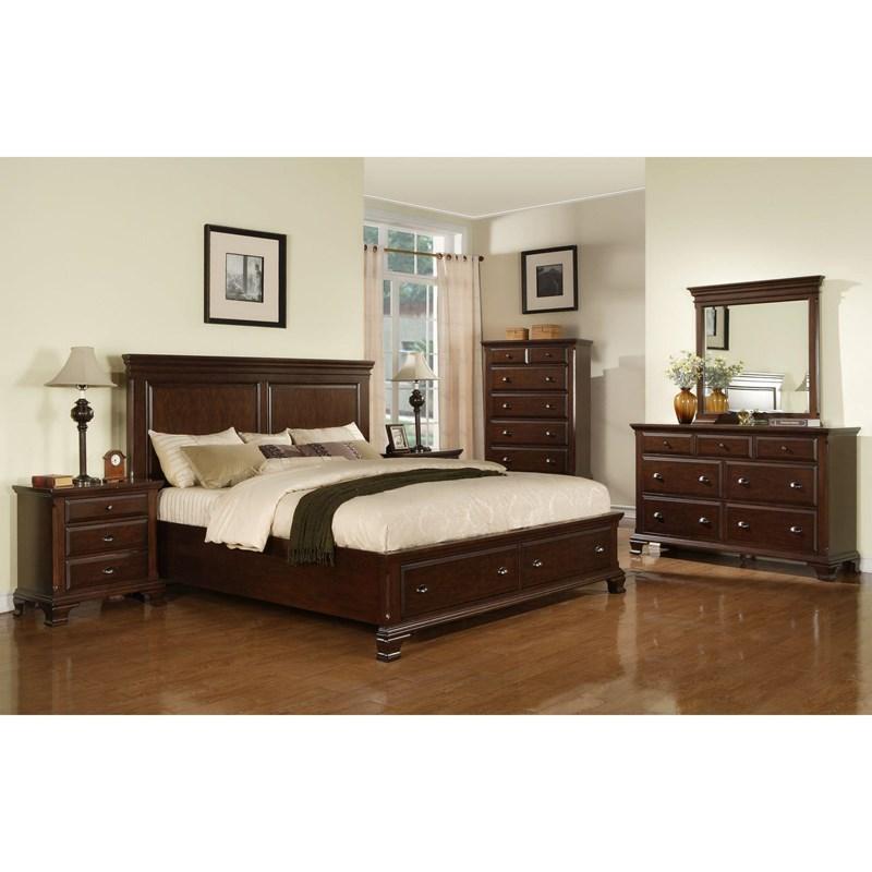 Large Picture of Elements International Canton CN600NSO Nightstand