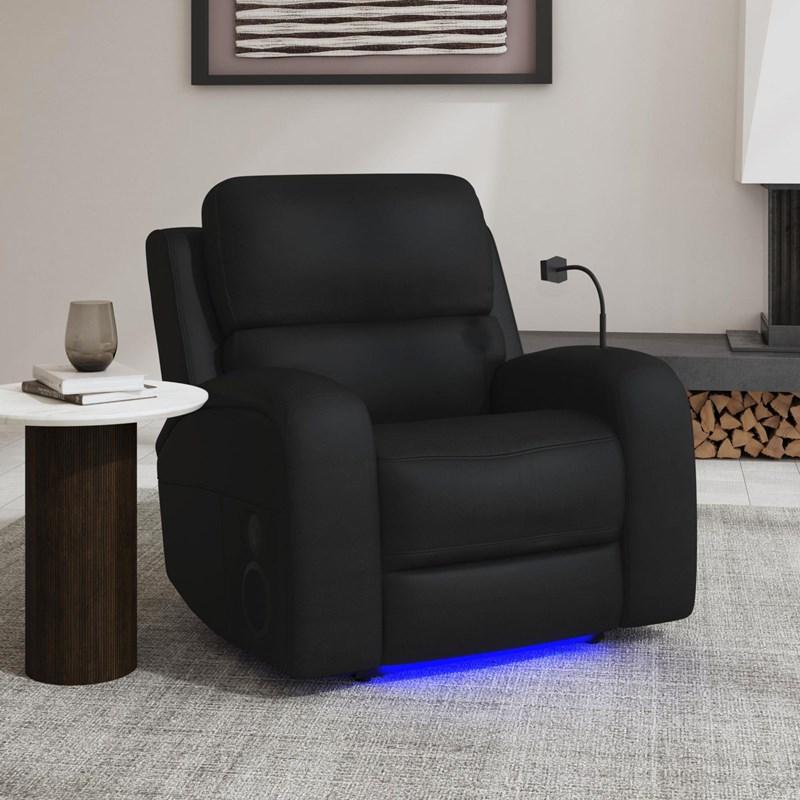 Large Picture of Elements International Euphora U-16650-11432-105PPP Power Glider Recliner