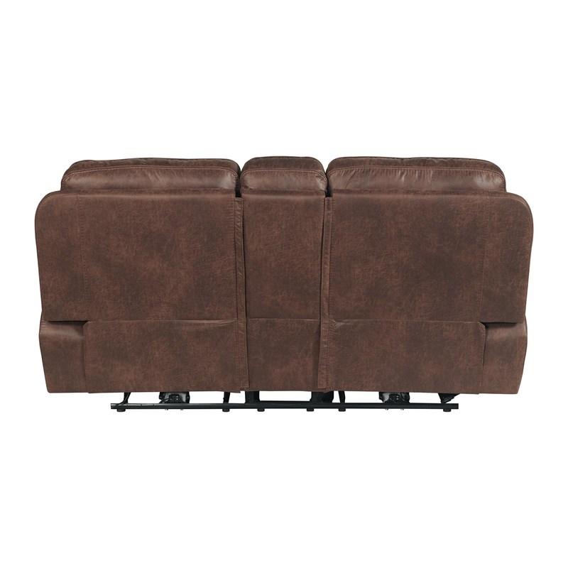 Large Picture of Elements International Atlantis U-5230-8640-285PP Power Motion Loveseat