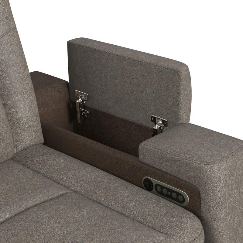 Large Picture of Elements International Lantana U-13660-10560-308PP Power Motion Sofa