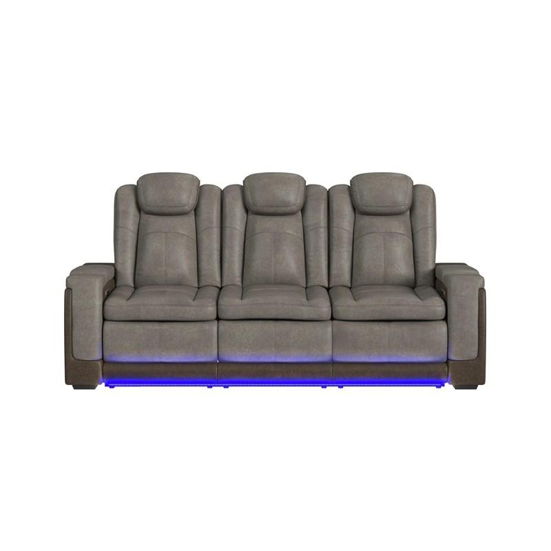 Large Picture of Elements International Lantana U-13660-10560-308PP Power Motion Sofa