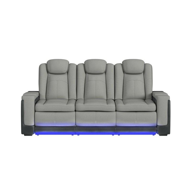 Large Picture of Elements International Lantana U-13660-10562-308PP Power Motion Sofa