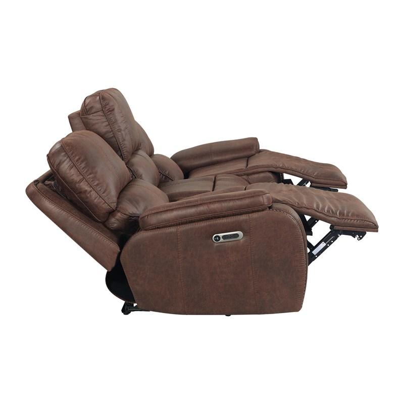 Large Picture of Elements International Atlantis U-5230-8640-305PP Power Motion Sofa