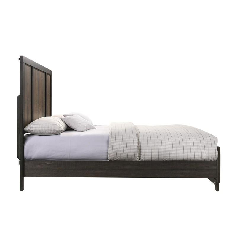 Large Picture of Elements International Harlington HG100QB Queen Panel Bed