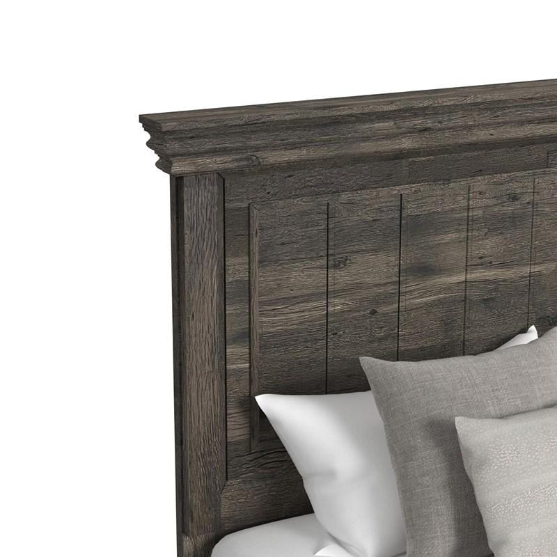 Large Picture of Elements International Park Ridge B-13130-8-QB Queen Panel Bed