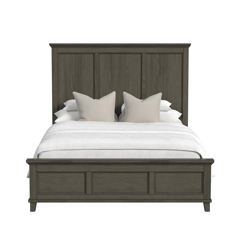 Large Picture of Elements International Canterbury B-13030-3-QB Queen Panel Bed