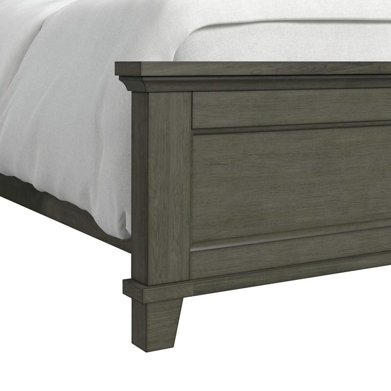 Large Picture of Elements International Canterbury B-13030-3-QB Queen Panel Bed