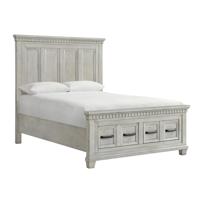 Elements International McCoy B-10530-7-QSB Queen Storage Bed