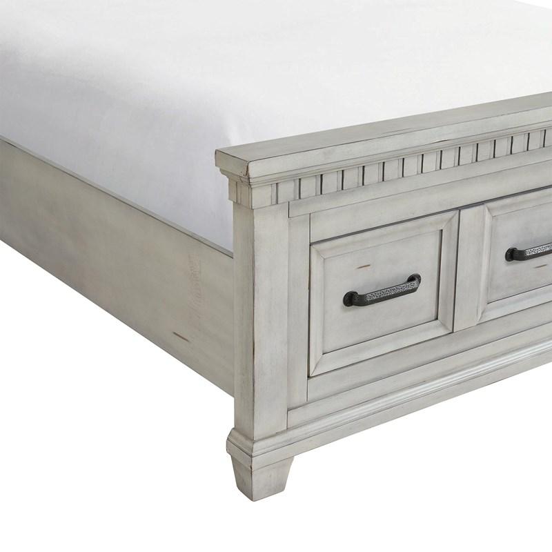 Large Picture of Elements International McCoy B-10530-7-QSB Queen Storage Bed