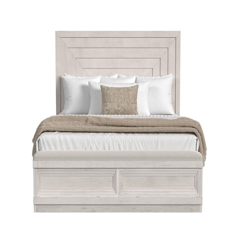 Large Picture of Elements International Avalanche B-11600-7-QSB Queen Storage Bed