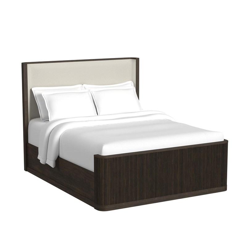 Elements International Sylvie B-16000-5-QUB Queen Upholstered Bed